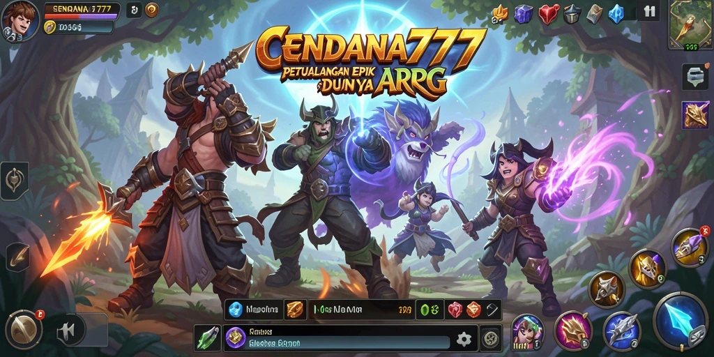 Tampilan menarik dari gameplay penuh aksi CENDANA777.