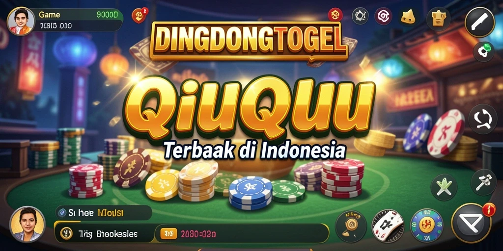 Tampilan gameplay seru dari DINGDONGTOGEL QiuQiu.