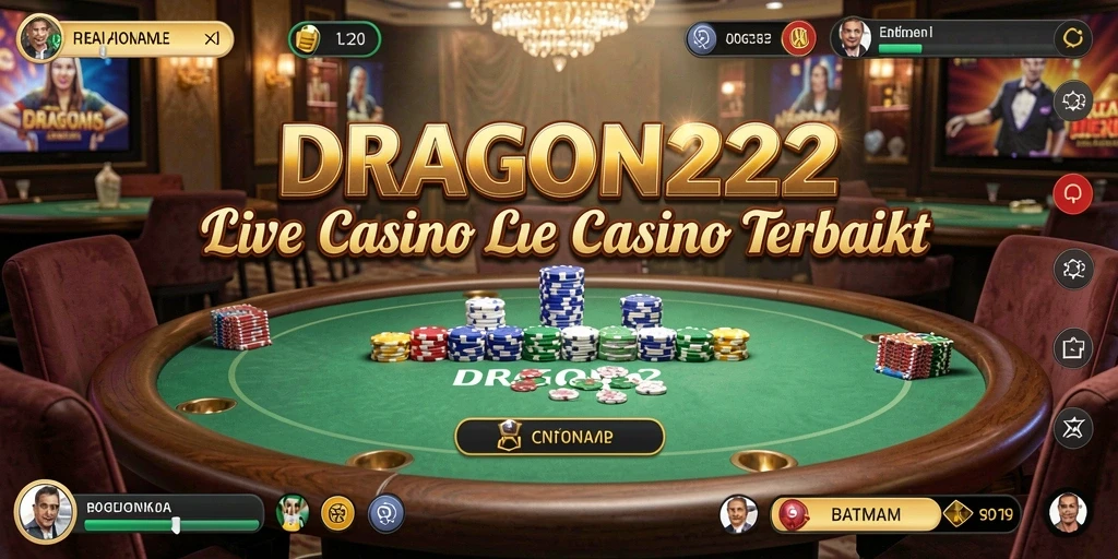 Tampilan gameplay langsung yang menarik di DRAGON222 dengan dealer profesional.