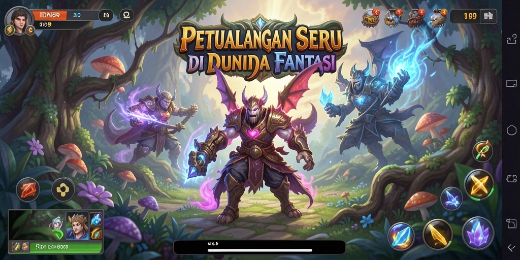 Gameplay menegangkan di dunia petualangan IDN89.