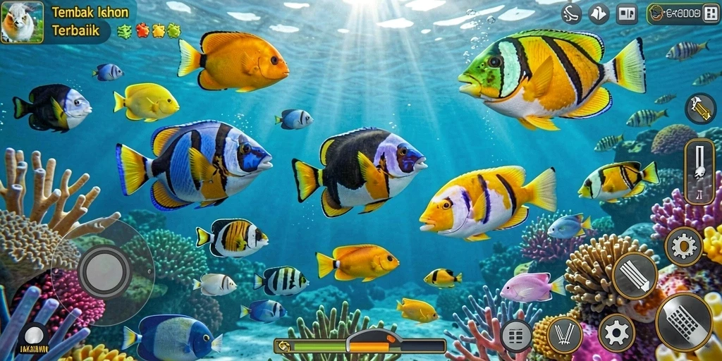Screenshot menampilkan gameplay seru Tembak Ikan JAKARTAWIN.