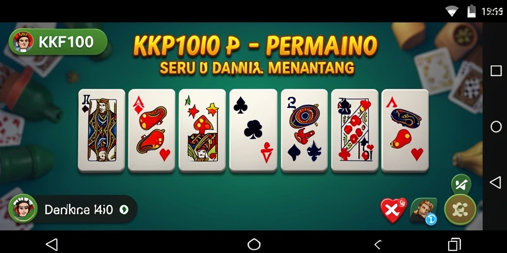 Tampilan gameplay KPK100 yang menarik dan interaktif.