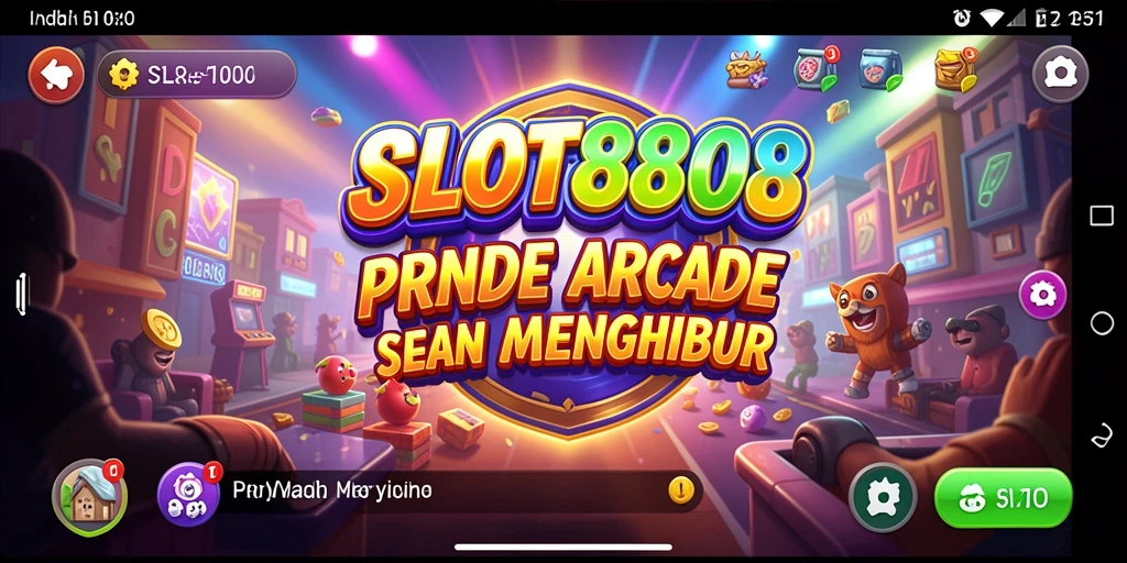 Tampilan gameplay SLOT8808 dengan grafis yang memukau dan seru.