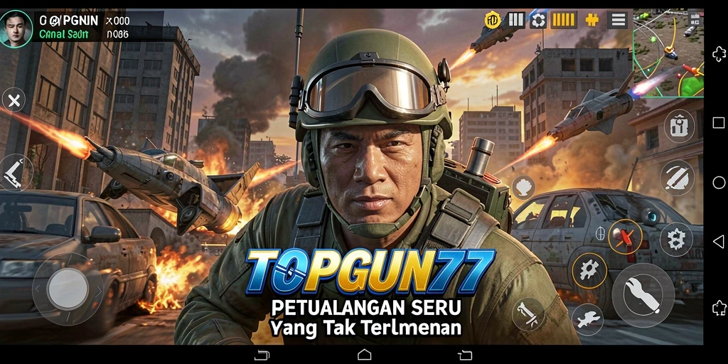 Gameplay seru dan petualangan menantang di TOPGUN77.