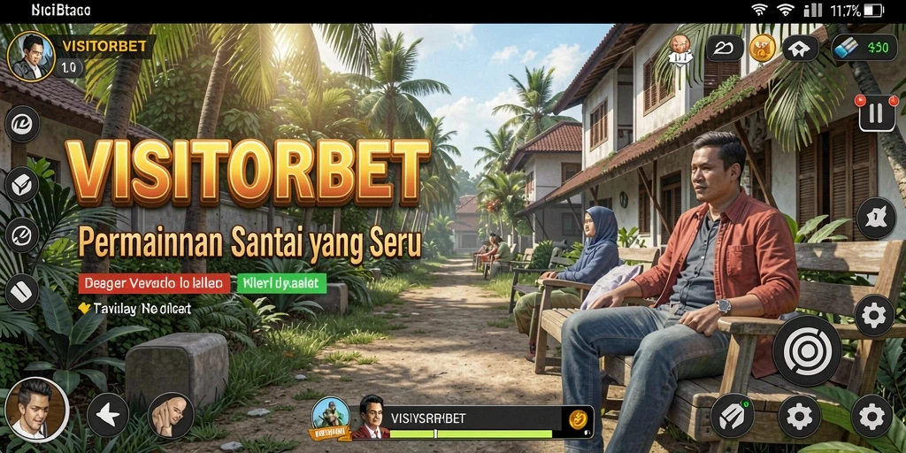 Tampilan gameplay VISITORBET yang menarik dan menghibur.